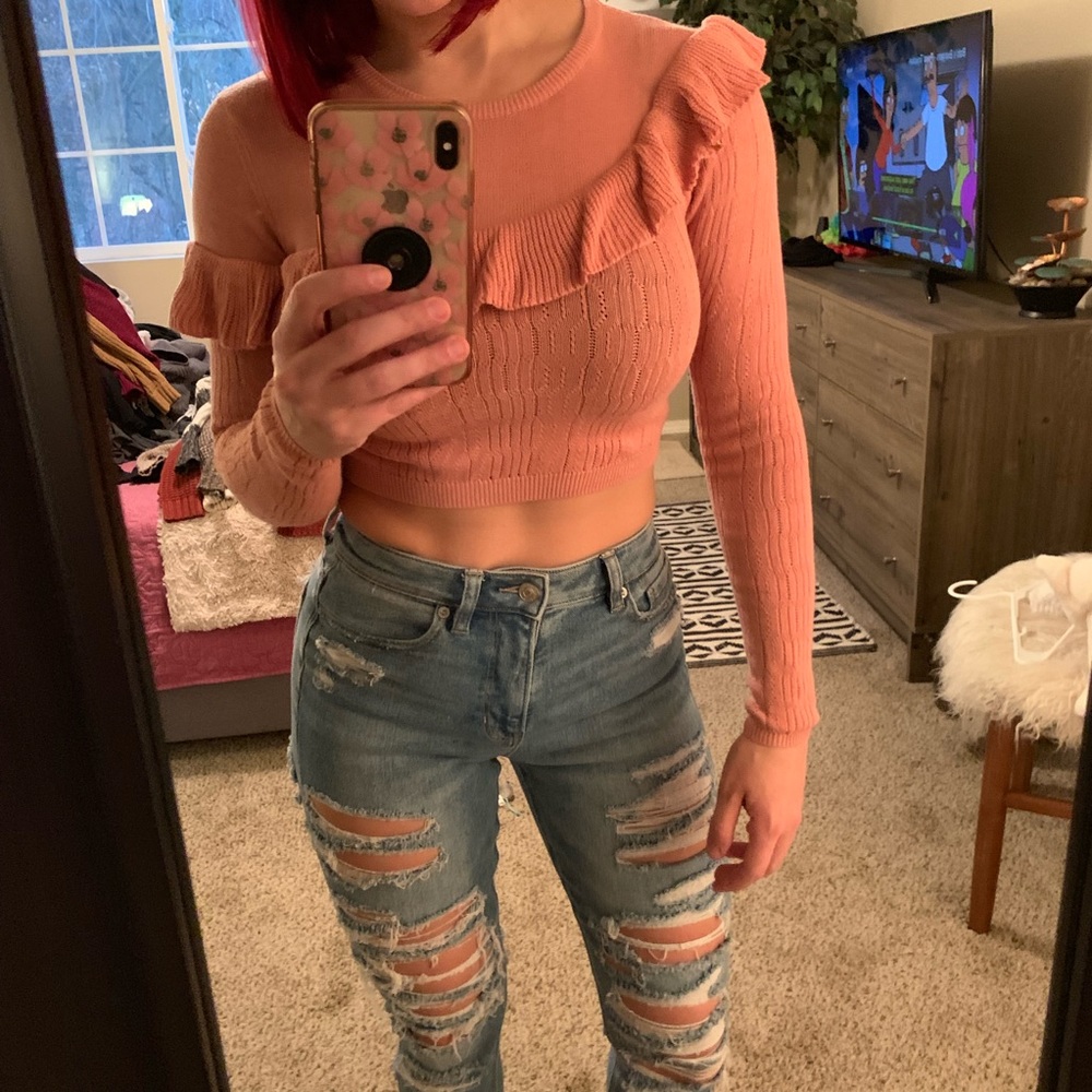 Kimchi blue cropped sweater